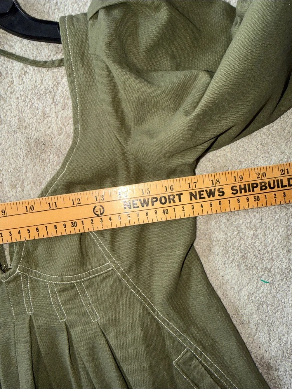 Free people Regret Me Romper Denim Twill Green Size 6